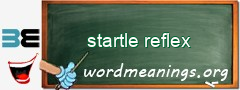 WordMeaning blackboard for startle reflex